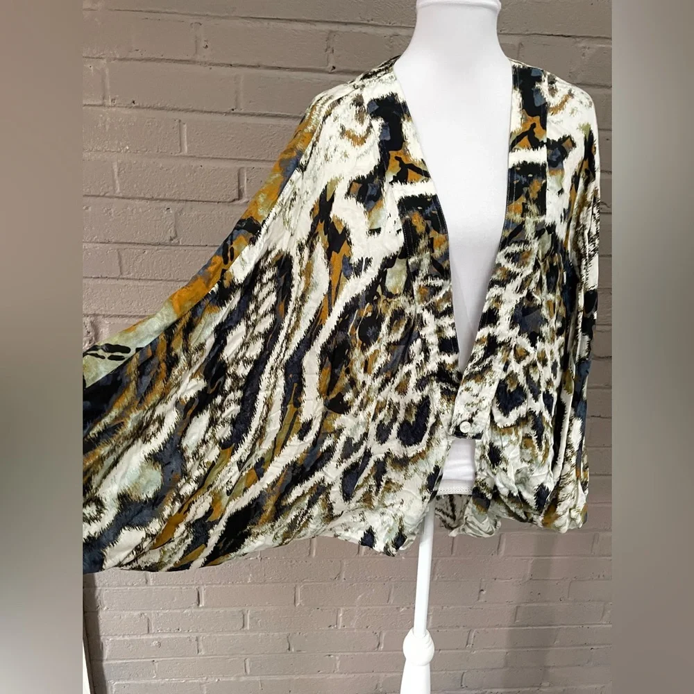 Free People Print top / topper